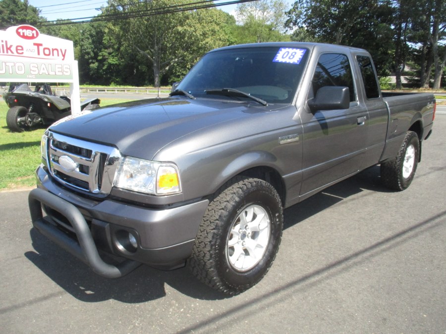 2008 Ford Ranger 4WD 2dr SuperCab 126" XLT, available for sale in South Windsor, Connecticut | Mike And Tony Auto Sales, Inc. South Windsor, Connecticut