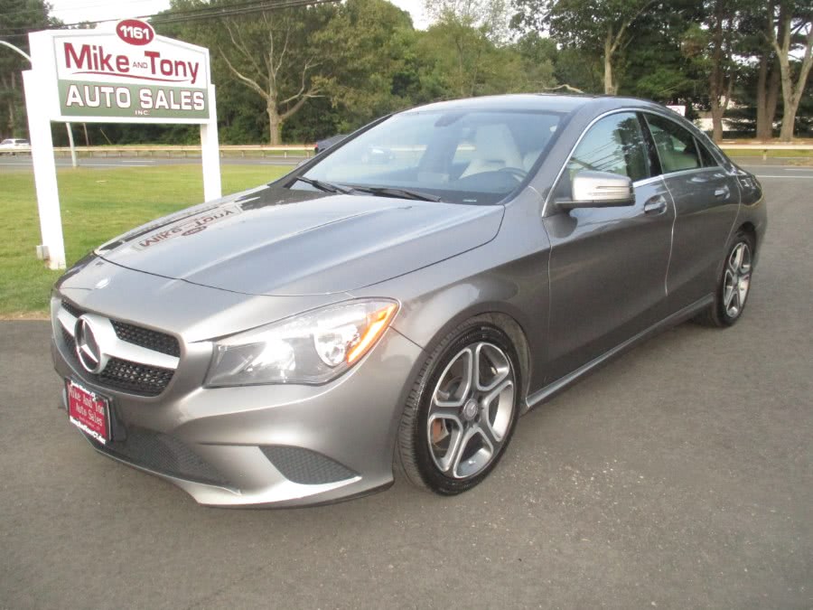 2014 Mercedes-Benz CLA-Class 4dr Sdn CLA250 4MATIC, available for sale in South Windsor, Connecticut | Mike And Tony Auto Sales, Inc. South Windsor, Connecticut