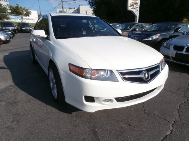2008 Acura TSX 4dr Sdn Auto Nav, available for sale in Waterbury, Connecticut | Jim Juliani Motors. Waterbury, Connecticut