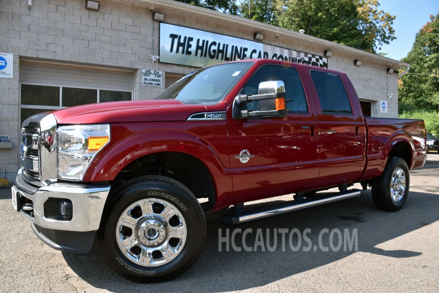 2015 Ford Super Duty F-250 SRW 4WD Crew Cab Lariat, available for sale in Waterbury, Connecticut | Highline Car Connection. Waterbury, Connecticut