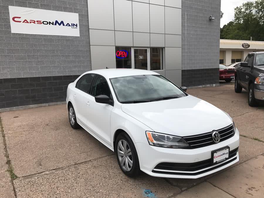 2015 Volkswagen Jetta Sedan 4dr DSG 2.0L TDI S, available for sale in Manchester, Connecticut | Carsonmain LLC. Manchester, Connecticut