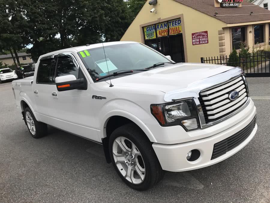 2011 Ford F-150 AWD SuperCrew 145" Lariat Limited, available for sale in Huntington Station, New York | Huntington Auto Mall. Huntington Station, New York