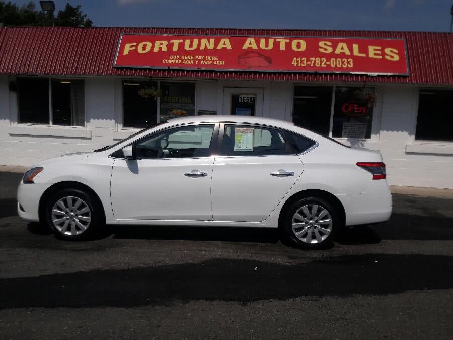 2014 Nissan Sentra 4dr Sdn I4 CVT SV, available for sale in Springfield, Massachusetts | Fortuna Auto Sales Inc.. Springfield, Massachusetts