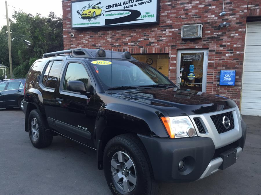 2010 Nissan Xterra 4WD 4dr Auto Off Road, available for sale in New Britain, Connecticut | Central Auto Sales & Service. New Britain, Connecticut