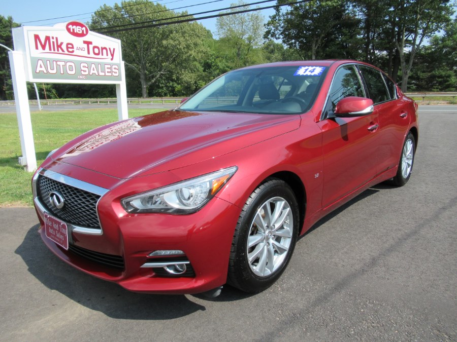2014 Infiniti Q50 4 DR AWD SEDAN, available for sale in South Windsor, Connecticut | Mike And Tony Auto Sales, Inc. South Windsor, Connecticut