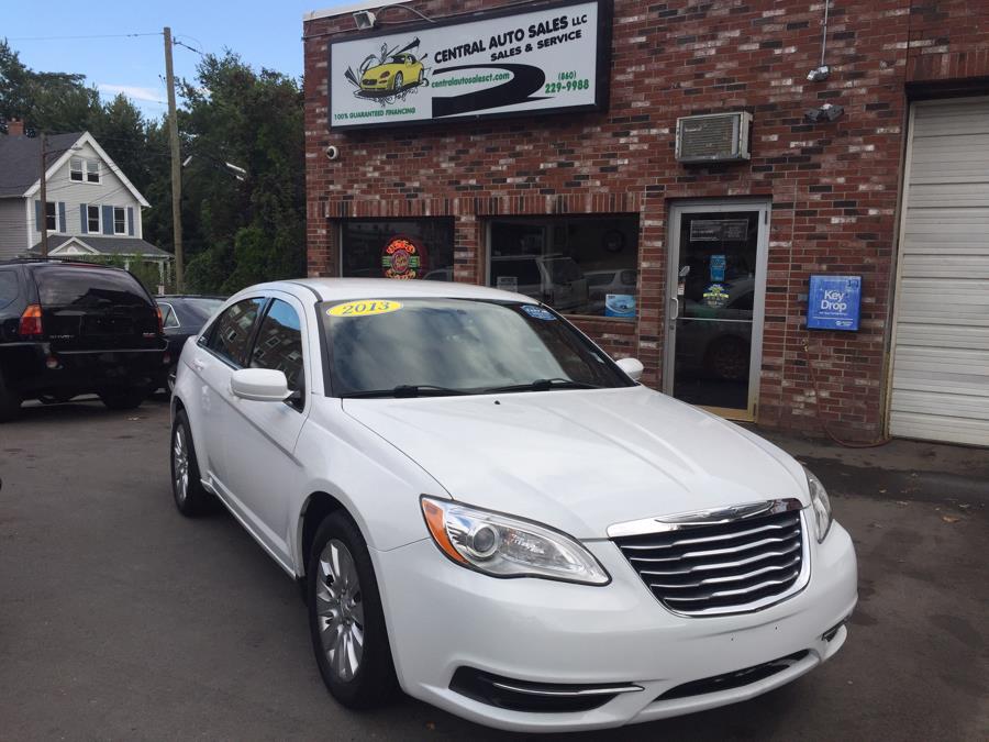 2013 Chrysler 200 4dr Sdn LX, available for sale in New Britain, Connecticut | Central Auto Sales & Service. New Britain, Connecticut