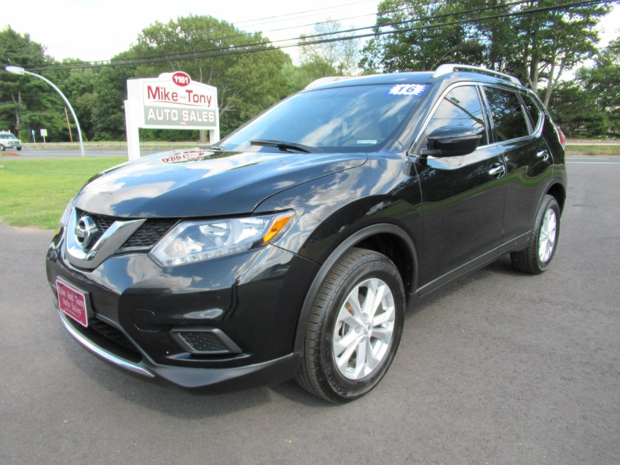 2016 Nissan Rogue AWD 4dr SV, available for sale in South Windsor, Connecticut | Mike And Tony Auto Sales, Inc. South Windsor, Connecticut