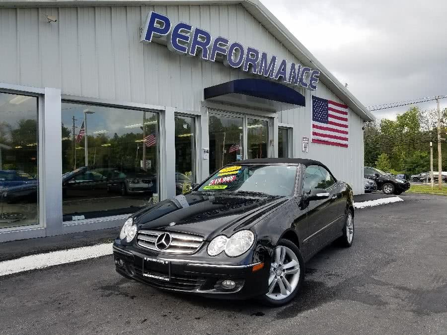 2008 Mercedes-Benz CLK-Class 2dr Cabriolet 3.5L, available for sale in Wappingers Falls, New York | Performance Motor Cars. Wappingers Falls, New York
