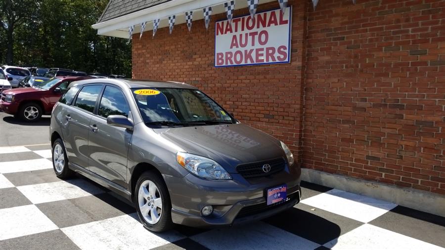 2006 Toyota Matrix 5dr Wgn XR Auto AWD, available for sale in Waterbury, Connecticut | National Auto Brokers, Inc.. Waterbury, Connecticut