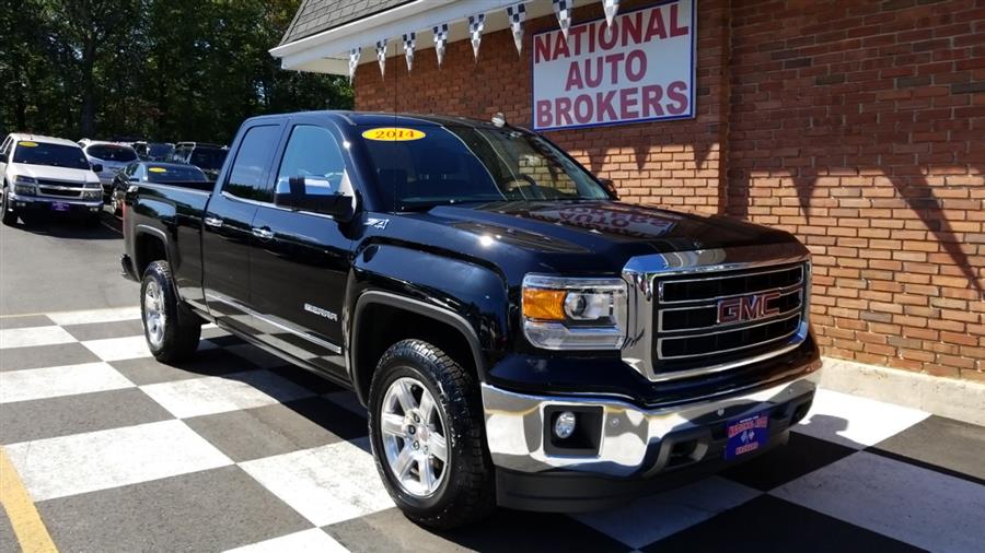 2014 GMC Sierra 1500 4WD Double Cab SLT, available for sale in Waterbury, Connecticut | National Auto Brokers, Inc.. Waterbury, Connecticut