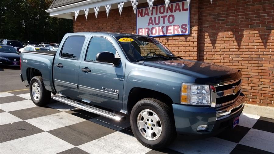 2011 Chevrolet Silverado 1500 4WD Crew Cab LT, available for sale in Waterbury, Connecticut | National Auto Brokers, Inc.. Waterbury, Connecticut