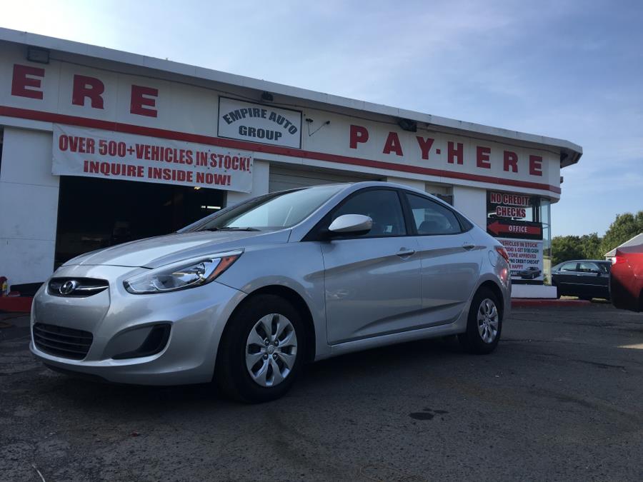 2016 Hyundai Accent 4dr Sdn Auto SE, available for sale in S.Windsor, Connecticut | Empire Auto Wholesalers. S.Windsor, Connecticut