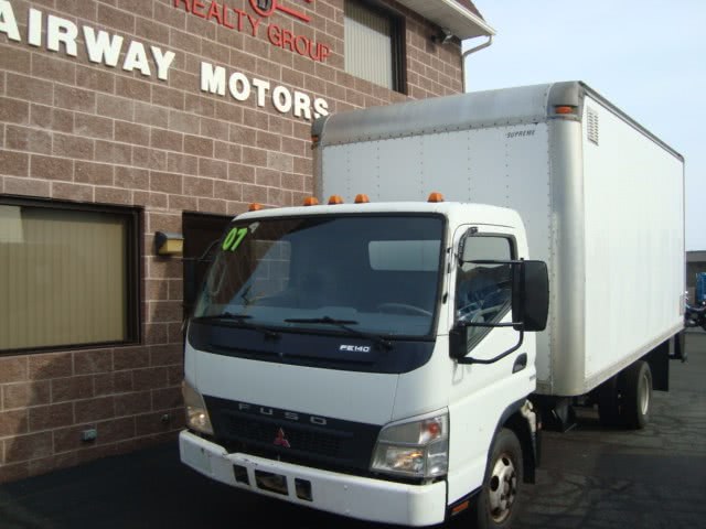 2007 Mitsubishi FE 140 box truck, available for sale in Bridgeport, Connecticut | Airway Motors. Bridgeport, Connecticut