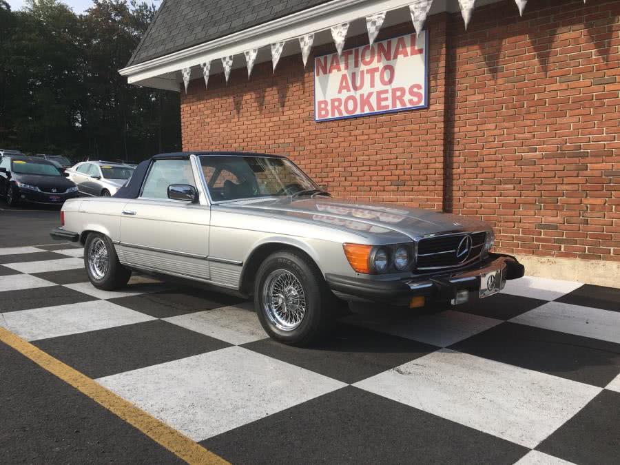 1977 Mercedes-Benz SL 450, available for sale in Waterbury, Connecticut | National Auto Brokers, Inc.. Waterbury, Connecticut