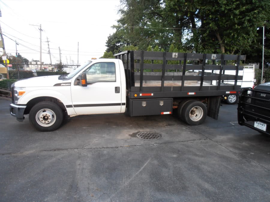 2012 Ford Super Duty F-350 DRW 12 FT STAKE BODY 165" WB, available for sale in COPIAGUE, New York | Warwick Auto Sales Inc. COPIAGUE, New York