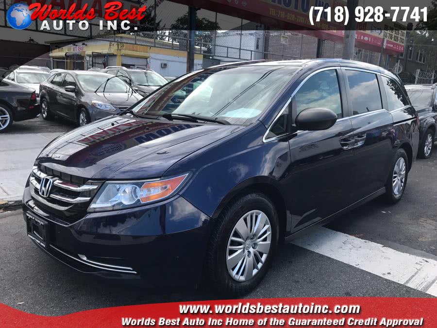 2014 Honda Odyssey 5dr LX, available for sale in Brooklyn, New York | Worlds Best Auto Inc. Brooklyn, New York