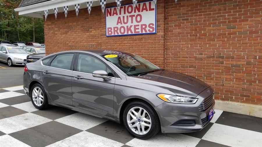 2014 Ford Fusion 4dr Sdn SE FWD, available for sale in Waterbury, Connecticut | National Auto Brokers, Inc.. Waterbury, Connecticut