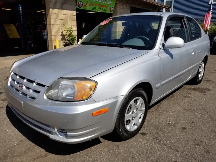 2005 Hyundai Accent 3dr HB Cpe GLS Auto, available for sale in Stratford, Connecticut | Mike's Motors LLC. Stratford, Connecticut