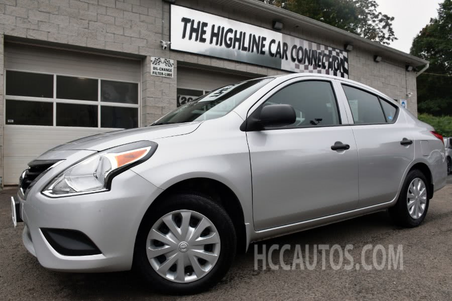 2015 Nissan Versa 4dr CVT 1.6 SV, available for sale in Waterbury, Connecticut | Highline Car Connection. Waterbury, Connecticut