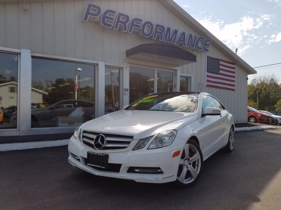 2013 Mercedes-Benz E-Class 2dr Cpe E350 4MATIC, available for sale in Wappingers Falls, New York | Performance Motor Cars. Wappingers Falls, New York