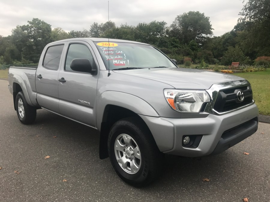 2014 Toyota Tacoma 4WD Double Cab LB V6 AT (Natl), available for sale in Agawam, Massachusetts | Malkoon Motors. Agawam, Massachusetts