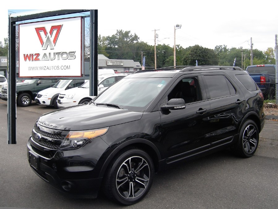 2015 Ford Explorer 4WD 4dr Sport, available for sale in Stratford, Connecticut | Wiz Leasing Inc. Stratford, Connecticut