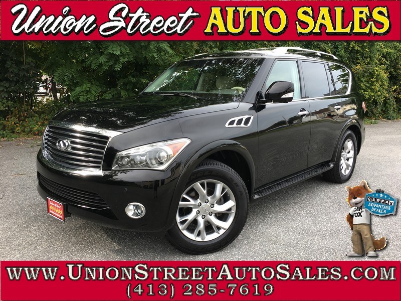 2011 Infiniti QX56 4WD 4dr 8-passenger, available for sale in West Springfield, Massachusetts | Union Street Auto Sales. West Springfield, Massachusetts