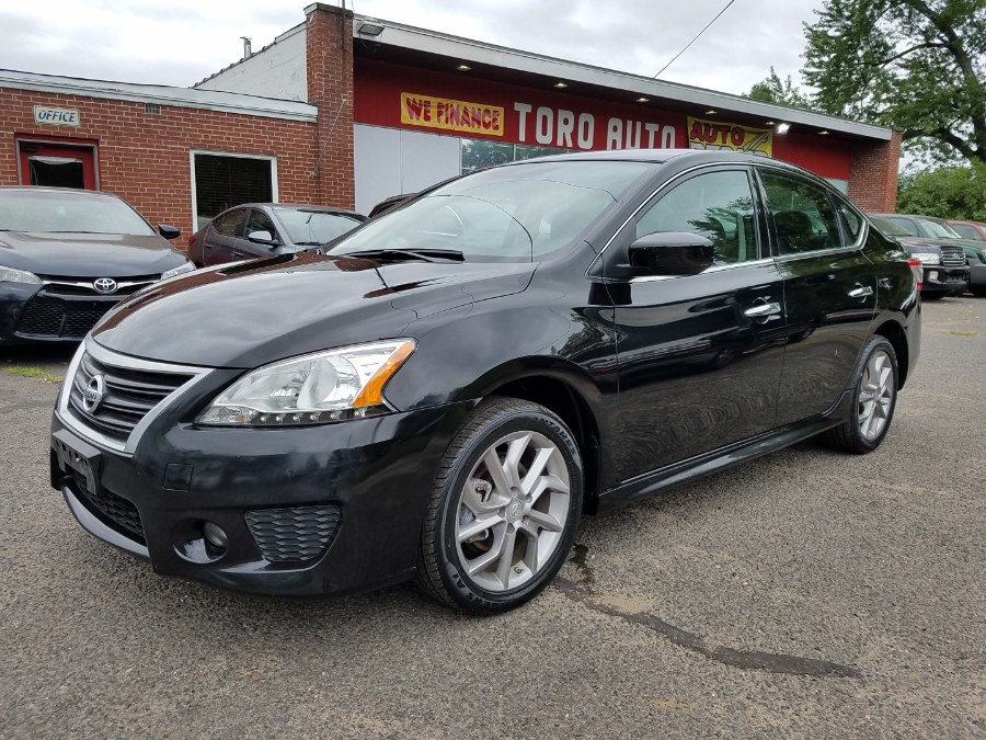 2014 Nissan Sentra 4dr Sdn I4 CVT SR, available for sale in East Windsor, Connecticut | Toro Auto. East Windsor, Connecticut