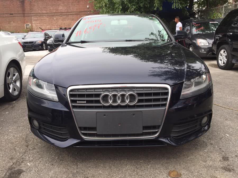 2010 Audi A4 4dr Sdn Auto quattro 2.0T Premium, available for sale in Brooklyn, New York | Atlantic Used Car Sales. Brooklyn, New York