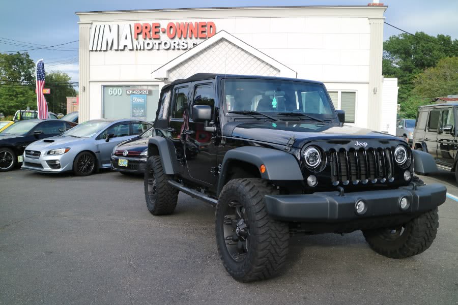 2016 Jeep Wrangler Unlimited 4WD 4dr Sport, available for sale in Huntington Station, New York | M & A Motors. Huntington Station, New York