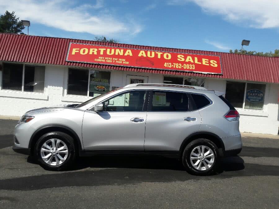 2014 Nissan Rogue AWD 4dr sv, available for sale in Springfield, Massachusetts | Fortuna Auto Sales Inc.. Springfield, Massachusetts