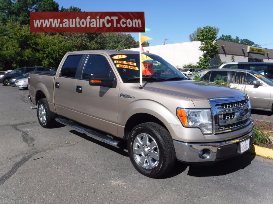 2013 Ford F-150 2WD SuperCrew 145" XLT, available for sale in West Haven, Connecticut | Auto Fair Inc.. West Haven, Connecticut
