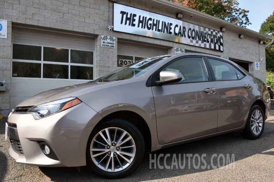 2015 Toyota Corolla 4dr Sdn LE Plus, available for sale in Waterbury, Connecticut | Highline Car Connection. Waterbury, Connecticut