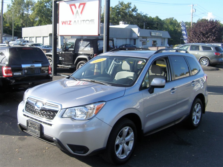2016 Subaru Forester 4dr Man 2.5i Premium PZEV, available for sale in Stratford, Connecticut | Wiz Leasing Inc. Stratford, Connecticut