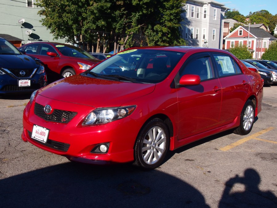 2010 Toyota Corolla 4dr Sdn Man S (Natl)/Sun Roof, available for sale in Worcester, Massachusetts | Hilario's Auto Sales Inc.. Worcester, Massachusetts