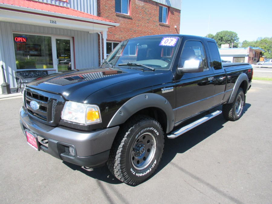 2007 Ford Ranger 4WD 4dr SuperCab 126" FX4 Off-Rd, available for sale in South Windsor, Connecticut | Mike And Tony Auto Sales, Inc. South Windsor, Connecticut