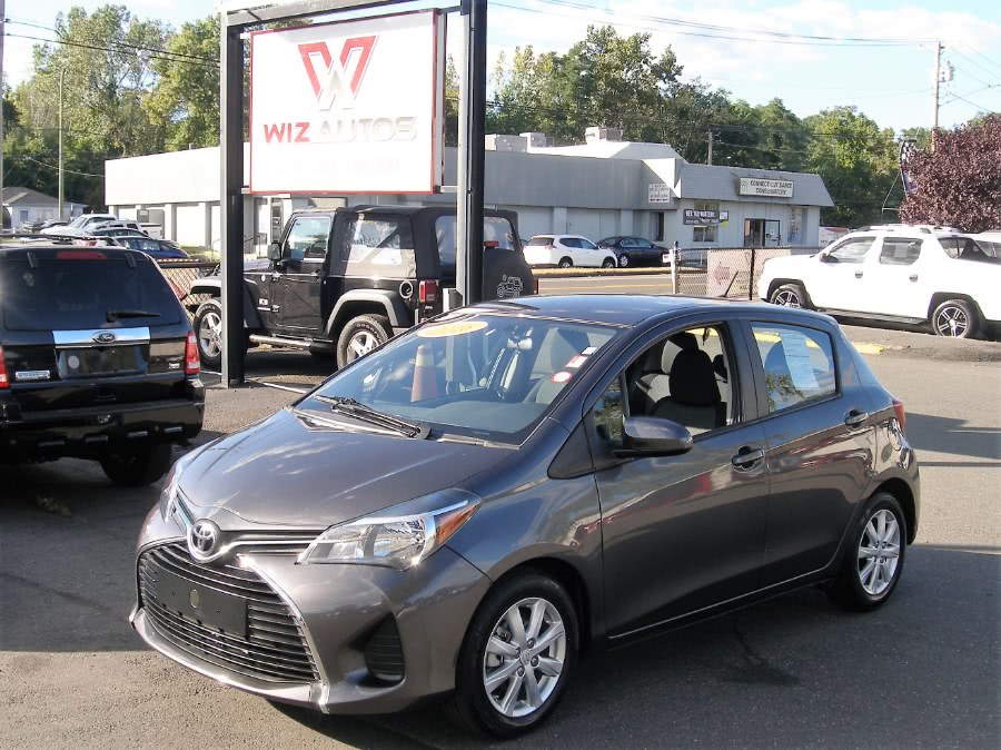 2016 Toyota Yaris 5dr Liftback Auto LE (Natl), available for sale in Stratford, Connecticut | Wiz Leasing Inc. Stratford, Connecticut