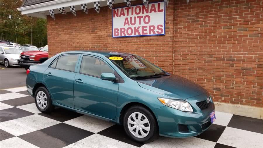 2010 Toyota Corolla 4dr Sdn Auto LE, available for sale in Waterbury, Connecticut | National Auto Brokers, Inc.. Waterbury, Connecticut