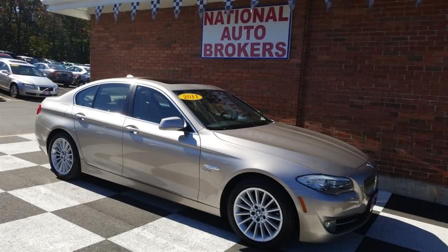 2011 BMW 5 Series 4dr Sdn 535i xDrive AWD, available for sale in Waterbury, Connecticut | National Auto Brokers, Inc.. Waterbury, Connecticut