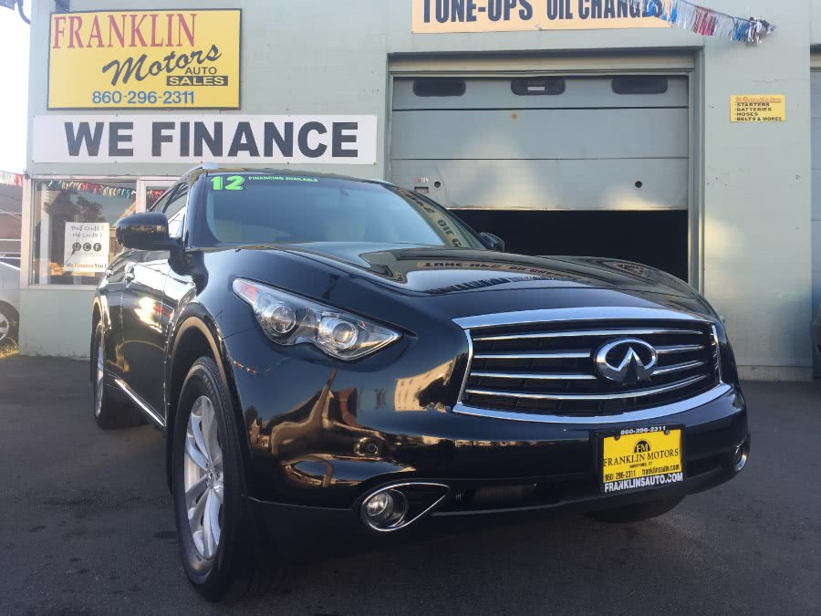 2012 Infiniti FX35 AWD 4dr Limited Edition, available for sale in Hartford, Connecticut | Franklin Motors Auto Sales LLC. Hartford, Connecticut