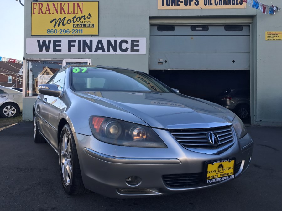 2007 Acura RL 4dr Sdn AT (Natl), available for sale in Hartford, Connecticut | Franklin Motors Auto Sales LLC. Hartford, Connecticut