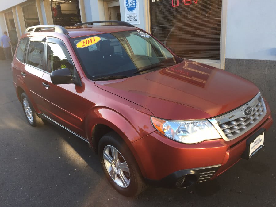 2011 Subaru Forester 4dr Auto 2.5X w/Alloy Wheel Value Pkg, available for sale in Bristol, Connecticut | Bristol Auto Center LLC. Bristol, Connecticut