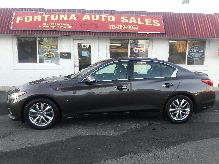 2014 INFINITI Q50 4dr Sdn Premium AWD, available for sale in Springfield, Massachusetts | Fortuna Auto Sales Inc.. Springfield, Massachusetts
