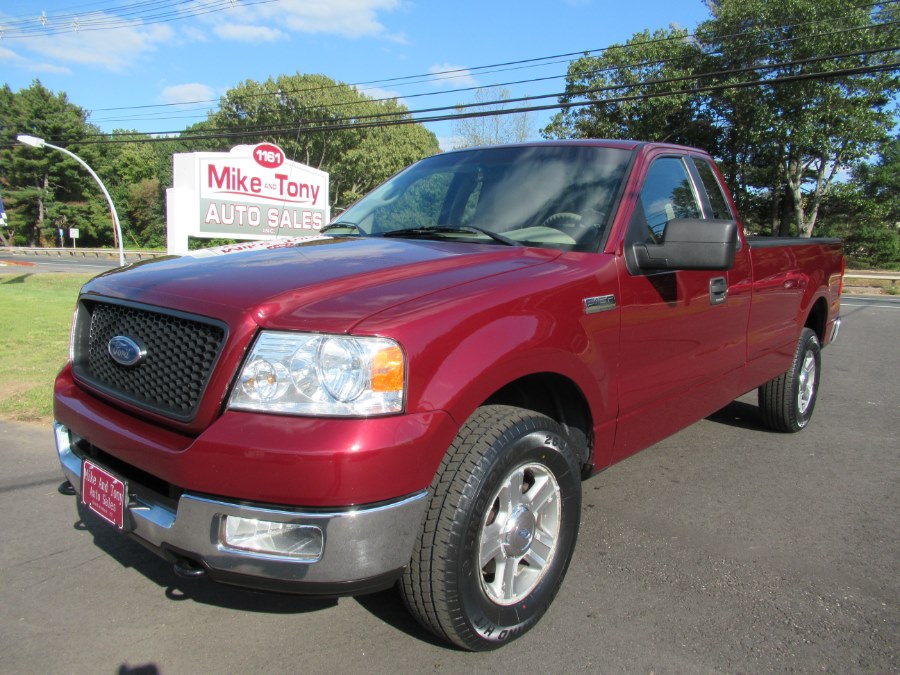 2005 Ford F-150 Reg Cab 145" XLT 4WD, available for sale in South Windsor, Connecticut | Mike And Tony Auto Sales, Inc. South Windsor, Connecticut