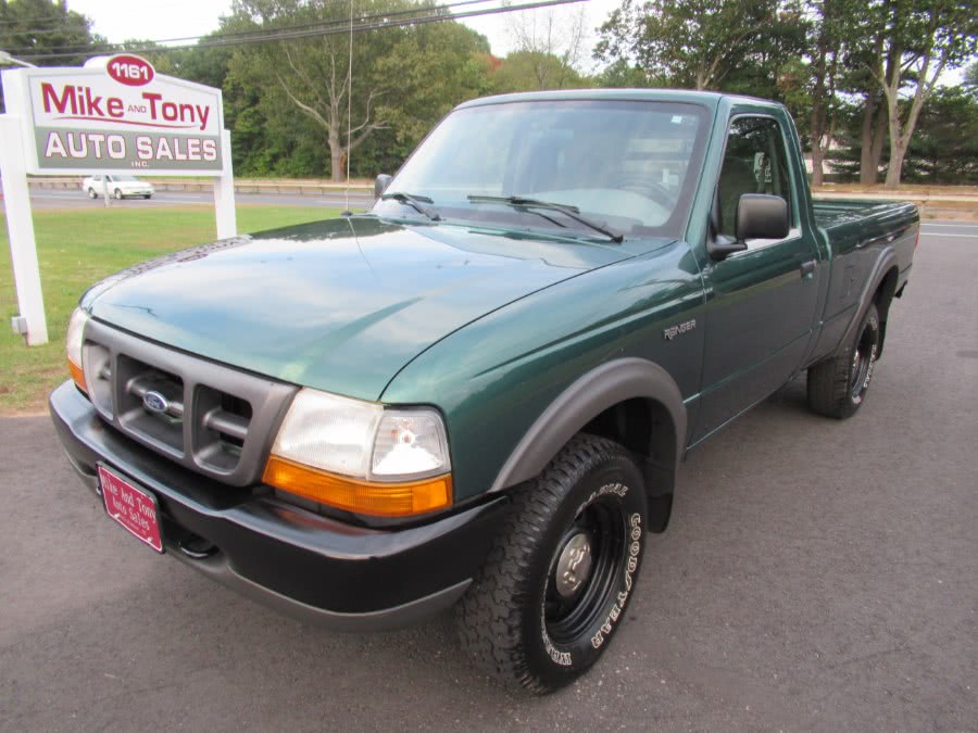 2000 Ford Ranger Reg Cab 118" WB XL 4WD, available for sale in South Windsor, Connecticut | Mike And Tony Auto Sales, Inc. South Windsor, Connecticut