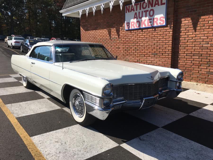 1965 Cadillac Deville Convertible, available for sale in Waterbury, Connecticut | National Auto Brokers, Inc.. Waterbury, Connecticut