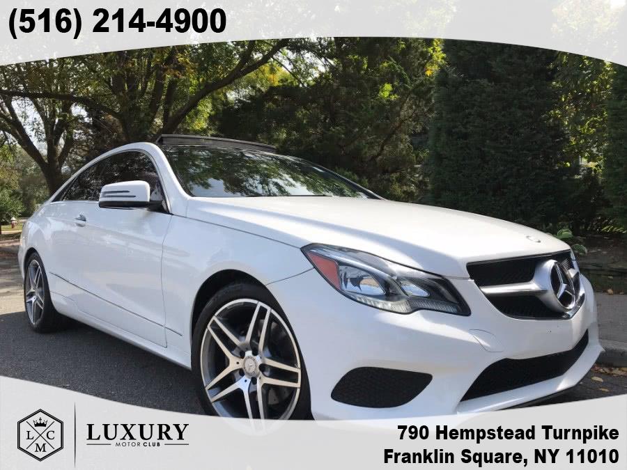 2014 Mercedes-Benz E-Class 2dr Cpe E350 4MATIC, available for sale in Franklin Square, New York | Luxury Motor Club. Franklin Square, New York