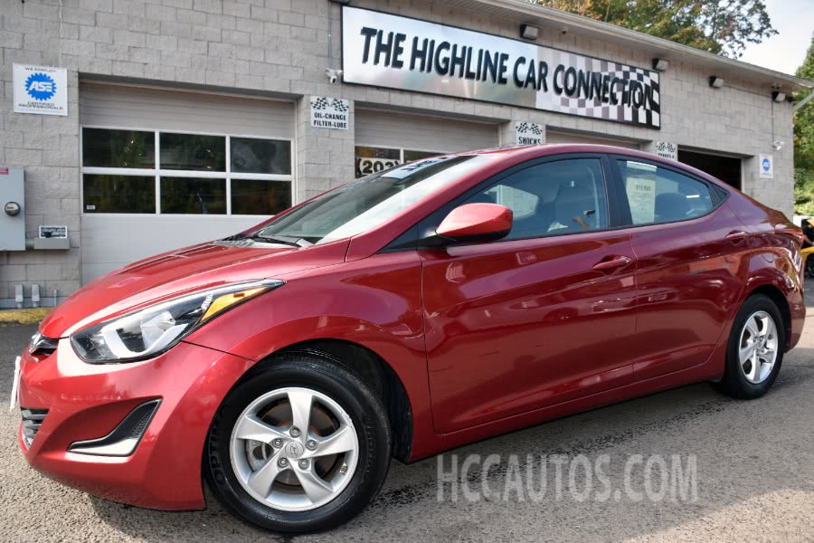 2014 Hyundai Elantra 4dr Sdn Auto SE, available for sale in Waterbury, Connecticut | Highline Car Connection. Waterbury, Connecticut
