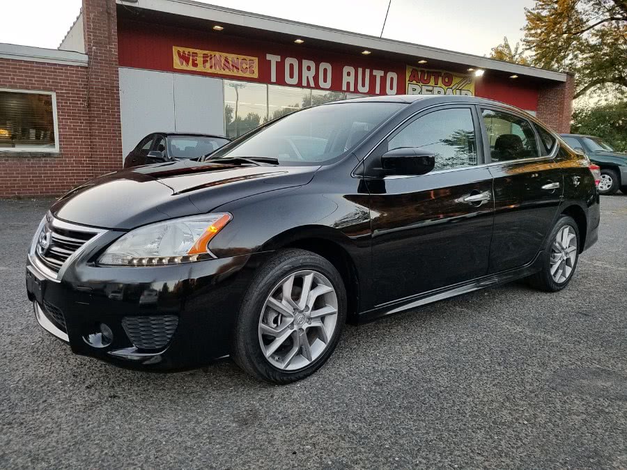 2013 Nissan Sentra 4dr Sdn I4 CVT SR, available for sale in East Windsor, Connecticut | Toro Auto. East Windsor, Connecticut
