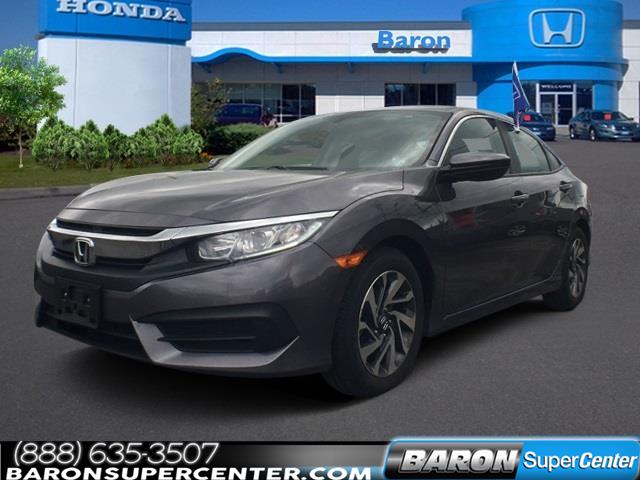 2016 Honda Civic Sedan EX, available for sale in Patchogue, New York | Baron Supercenter. Patchogue, New York